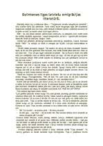 Eseja 'Dzimtenes ilgas latviešu emigrantu literatūrā', 1.