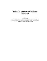Referāts 'Buržuāziskās valsts izveidošanās un tiesības Anglijā, Vācijā, Francijā', 1.