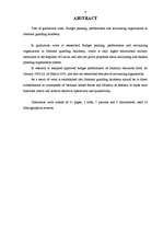 Diplomdarbs 'Budžeta plānošana un izpilde', 3.