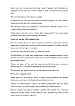 Eseja 'Mobile phones at school: useful tool or distraction?', 9.