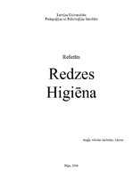 Referāts 'Redzes higiēna (referāts)', 1.