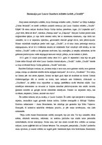 Eseja 'Izrādes "Cīrulīši" recenzija', 1.