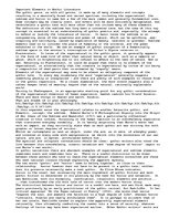 Eseja 'The Sublime and Supernatural in the Gothic.', 1.