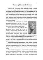 Referāts 'Senās Grieķijas klasiskās filosofijas domātājs Platons', 5.
