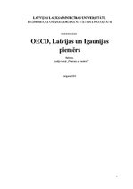 Referāts 'OECD, Latvijas un Igaunijas piemērs', 1.