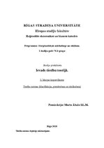 Konspekts 'Tiesību normas (klasifikācija, piemērošana un iztulkošana)', 1.