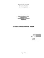 Paraugs 'Ceturtais laboratorijas darbs koka konstrukcijās - bezkarkasa trīs kārtu plātnes', 1.