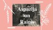 Konspekts 'Aspazijas dzīves gājums', 4.