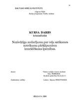 Referāts 'Noziedzīgu nodarījumu par ceļu satiksmes noteikumu pārkāpumiem izmeklēšanas īpat', 36.