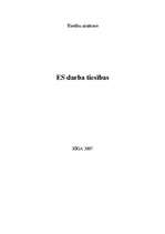 Referāts 'Eiropas Savienības darba tiesības', 1.