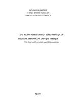 Referāts 'ANO bērnu fonda (UNICEF) komunikācija un darbības atainošana Latvijas medijos', 1.