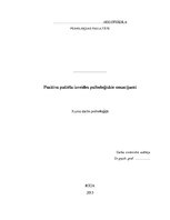 Referāts 'Pozitīva paštēla izveides psiholoģiskie nosacījumi', 1.