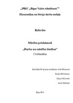 Konspekts 'Civiltiesības', 1.