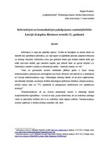 Referāts 'Informācijas un komunikācijas pakalpojumu uzņēmējdarbība Latvijā 21.gadsimtā', 1.