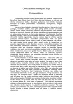 Konspekts 'Cilvēka būtības meklējumi', 2.