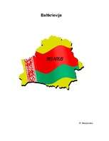 Referāts 'Baltkrievijas ģeogrāfiskais raksturojums', 4.