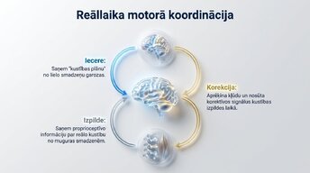 Prezentācija 'Smadzenītes: koordinācija un motorā mācīšanās', 8.
