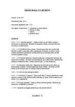 Eseja 'Ekskursijas plāns uz Rūjienu', 1.