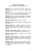 Konspekts 'Finanšu pamati. Definīcijas', 1.