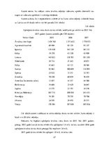 Diplomdarbs 'Tūrisma un tūrisma mītņu loma Latvijas tautsaimniecībā', 27.