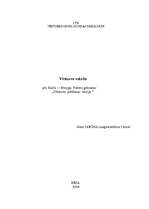 Eseja 'Vēstures valoda pēc Karla - Georga Fabera grāmatas "Vēstures pētīšanas teorija"', 1.