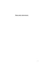 Konspekts 'Raiņa parka raksturojums', 1.