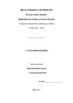 Konspekts 'Makroekonomikas teorija', 1.