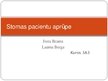 Prezentācija 'Stomas pacientu aprūpe', 1.