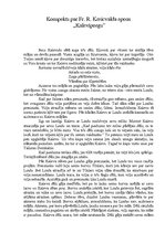 Konspekts 'Fr.R.Kreicvalds "Kalevipoegs"', 1.