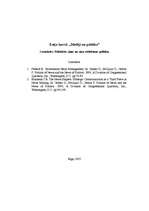 Eseja 'Politiskās ziņas un ziņu veidošanas politika', 1.