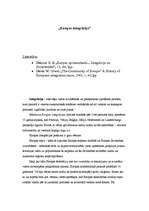 Referāts 'Eiropas integrācijas pirmsākumi', 1.