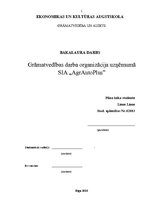 Diplomdarbs 'Grāmatvedības darba organizācija uzņēmumā SIA "AgrAutoPlus"', 1.