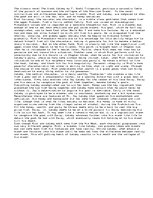 Eseja 'New Money, Old Money or No Money', 1.