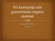 Prezentācija 'Frī kartupeļa ceļš gremošanas orgānu sistēmā', 1.