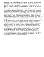 Eseja 'Thoughts about "Nothing gold can stay" and paradise lost', 1.