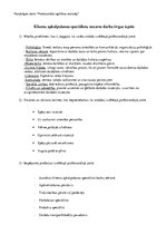 Konspekts 'Klientu apkalpošanas speciālistu nozares darba tirgus izpēte', 1.