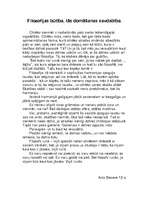 Eseja 'Filosofijas būtība, tās domāšanas savdabība', 1.