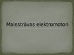 Prezentācija 'Maiņstrāvas elektromotori', 1.