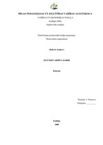 Referāts 'Iestādes arhīva darbs', 1.