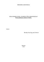 Referāts 'Komunikācijas jēdziena būtība', 1.