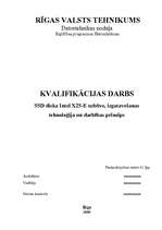 Referāts 'SSD diska "Intel X25-E" uzbūve, izgatavošanas tehnoloģija un darbības princips', 1.