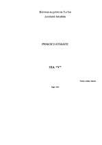 Prakses atskaite 'Prakses atskaite civiltiesībās un komerctiesībās - SIA "V"', 1.