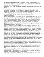 Eseja 'The Declaration of Independence', 1.