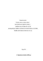 Referāts 'Ārvalstu valsts un tiesību vēsture', 1.