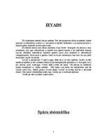 Referāts 'Spāres', 3.