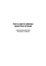 Eseja 'Par klimata izmaiņu negatīvo ietekmi', 1.