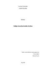 Konspekts 'Itālijas konstitucionālās tiesības', 1.