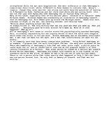 Eseja 'Ernest Hemingway: Do The Writings Mirror the Man?', 4.