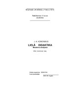 Referāts 'J.A.Komenskis"Lielā didaktika"mūsdienu skatījumā', 1.