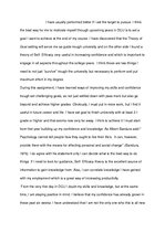 Eseja 'Motivation Essay', 6.